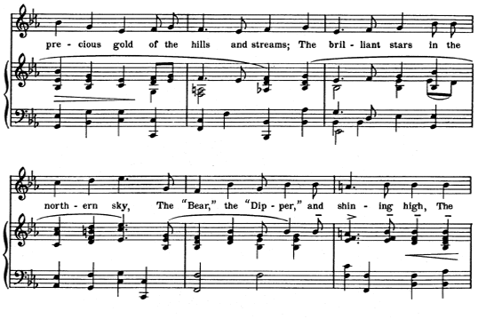 Sheet Music: Third Part